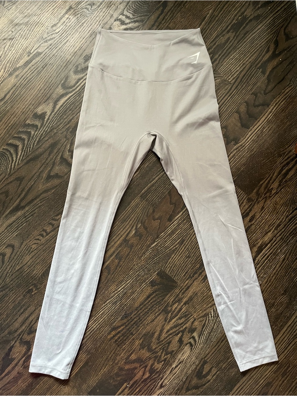 Gymshark Pale Slate Gray Smooth Soft Leggings Size M Athleisure Stretch
